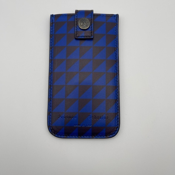Proenza Schouler Blue and Black iPhone 5 Sleeve - Picture 1 of 4